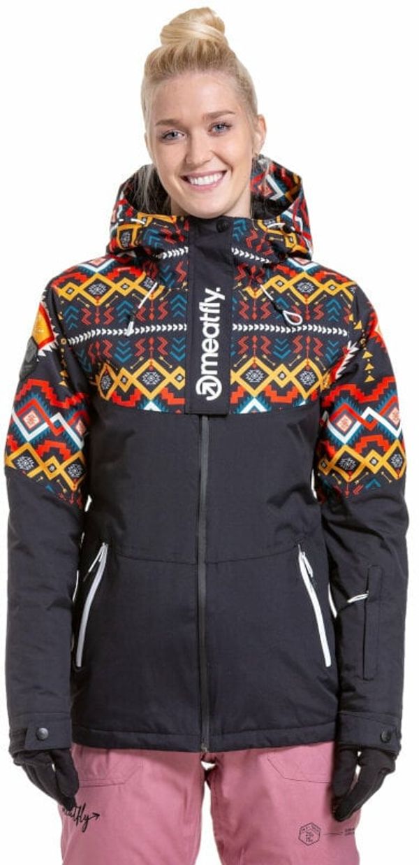 Meatfly Meatfly Kirsten Womens SNB and Ski Jacket Black S Smučarska bunda