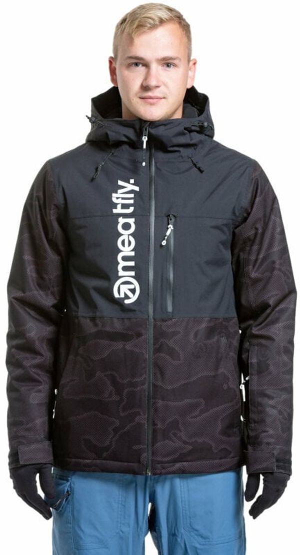 Meatfly Meatfly Manifold Mens SNB and Ski Jacket Morph Black M Smučarska jakna