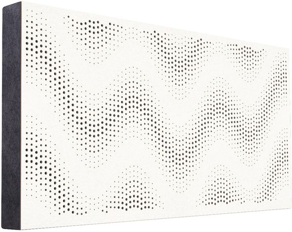 Mega Acoustic Mega Acoustic FiberPRO120 Sinus White/Black Absorbent leseni panel