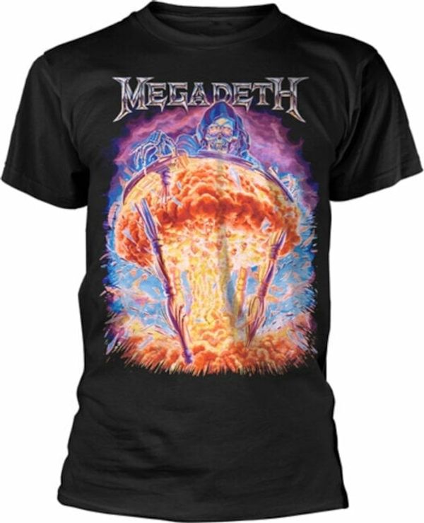 Megadeth Megadeth Majica Bomb Splatter Black XL