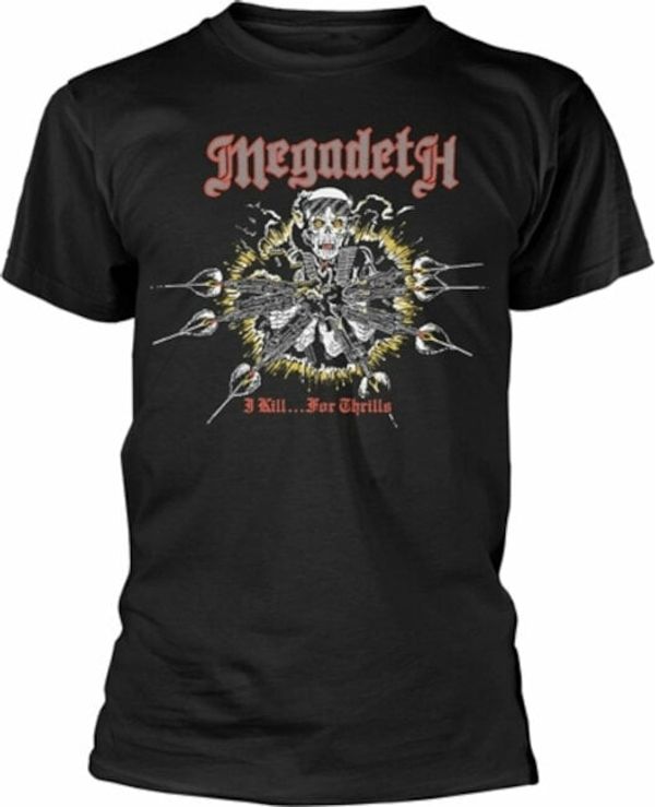 Megadeth Megadeth Majica Kill For Thrills Black 2XL