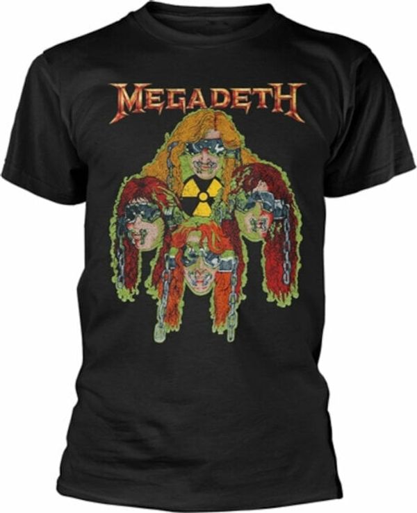 Megadeth Megadeth Majica Nuclear Glow Heads Black L