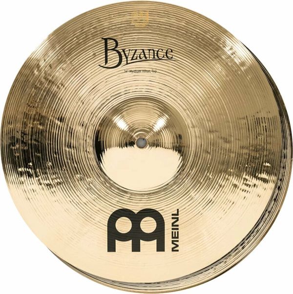 Meinl Meinl Byzance Medium Brilliant Hi-Hat činela 14"