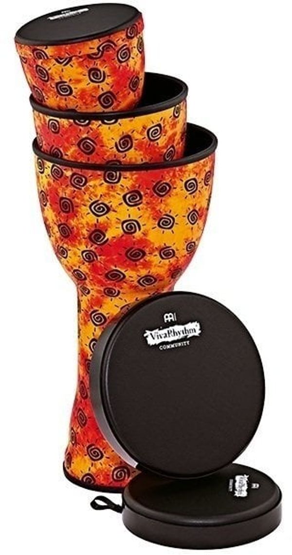 Meinl Meinl VR-SDJSET-NH Viva Rhythm Djembe 10"-12"-8"