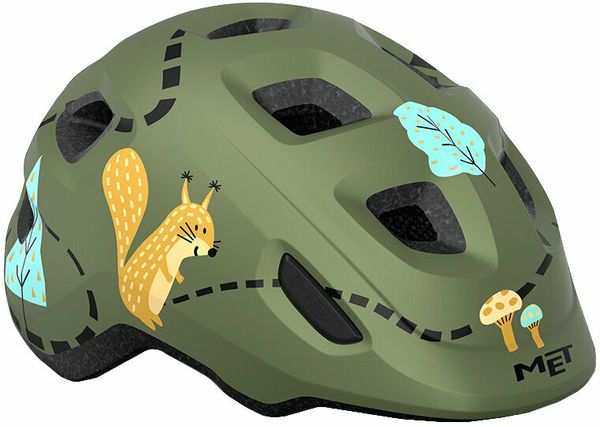 MET MET Hooray Green Forest/Matt S (52-55 cm) Otroška kolesarska čelada
