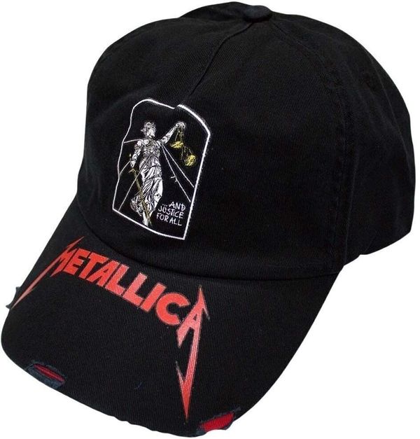 Metallica Metallica Kapa And Justice For All Tombstone Black