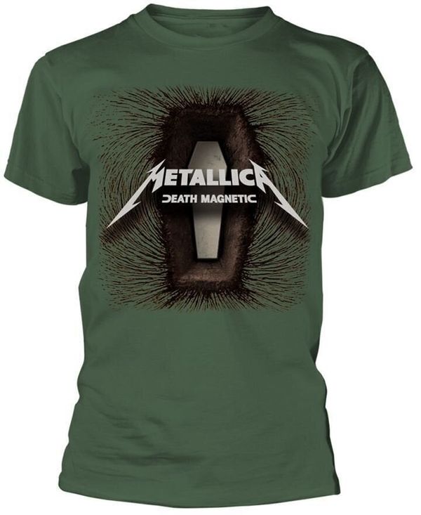 Metallica Metallica Majica Death Magnetic Unisex Green 2XL