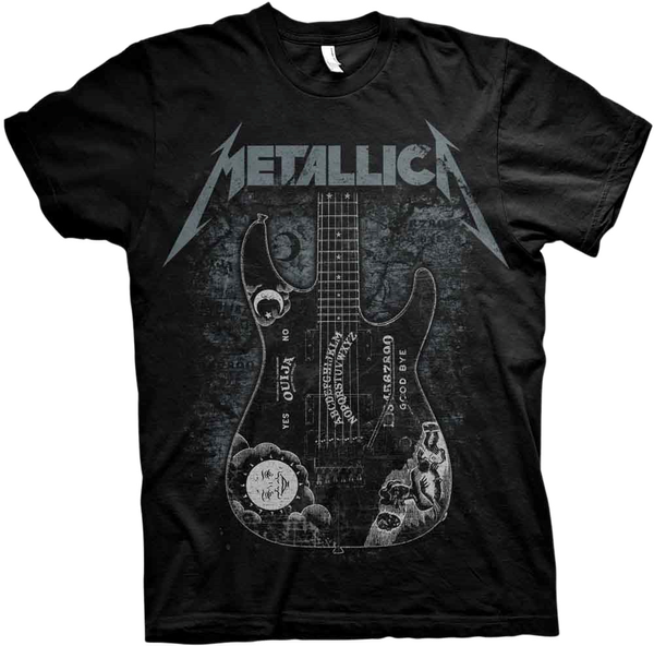 Metallica Metallica Majica Hammett Ouija Guitar Unisex Black M