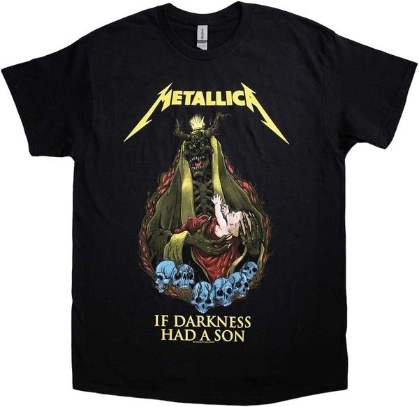 Metallica Metallica Majica If Darkness Had A Son Unisex Black 2XL