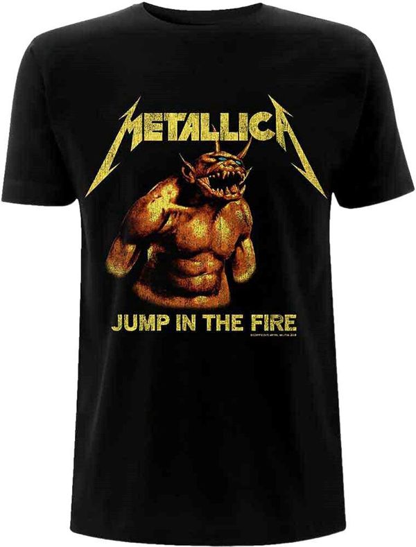 Metallica Metallica Majica Jump In The Fire Vintage Unisex Black M