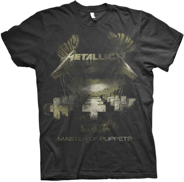 Metallica Metallica Majica Master Of Puppets Distressed Unisex Black M