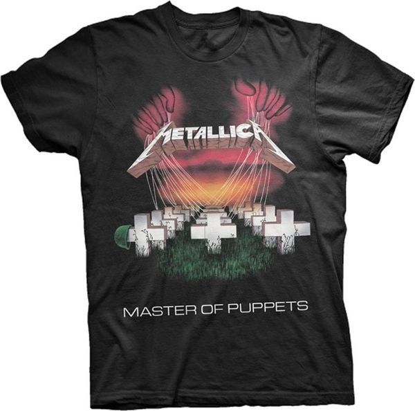 Metallica Metallica Majica Master of Puppets European Tour '86. Unisex Black 2XL