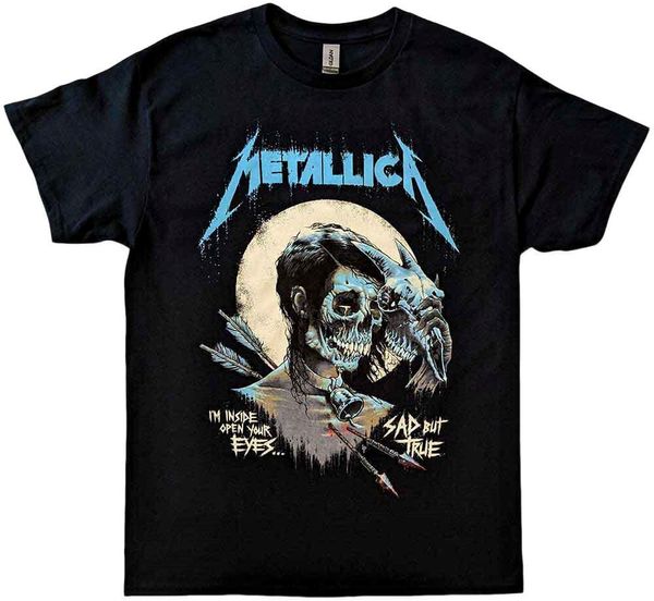 Metallica Metallica Majica Sad But True Poster Unisex Black 2XL