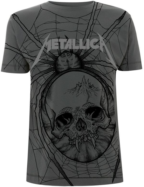 Metallica Metallica Majica Spider All Over Grey M