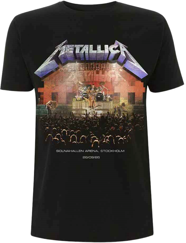 Metallica Metallica Majica Stockholm '86. Unisex Black S