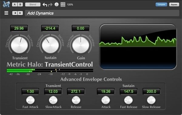 Metric Halo Metric Halo MH TransientControl v4 (Digitalni izdelek)