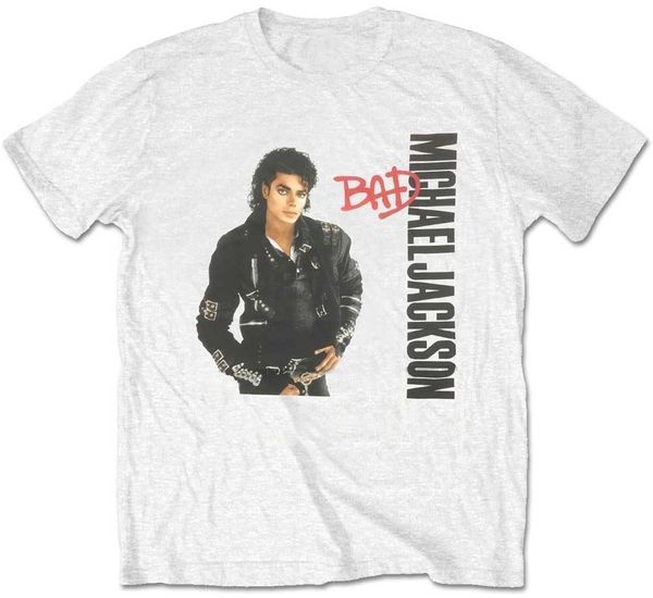 Michael Jackson Michael Jackson Majica Bad Unisex White M