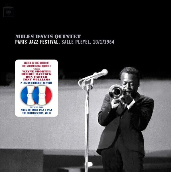 Miles Davis Miles Davis - Paris Jazz Festival, Salle Pleyel 10/1/1964 (Blue, White & Red Coloured) (2 LP)