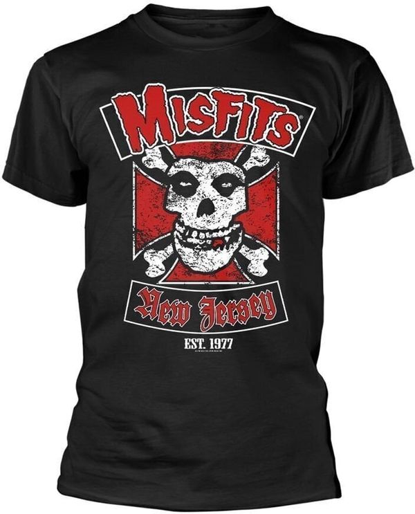 Misfits Misfits Majica Biker Design Unisex Black XL