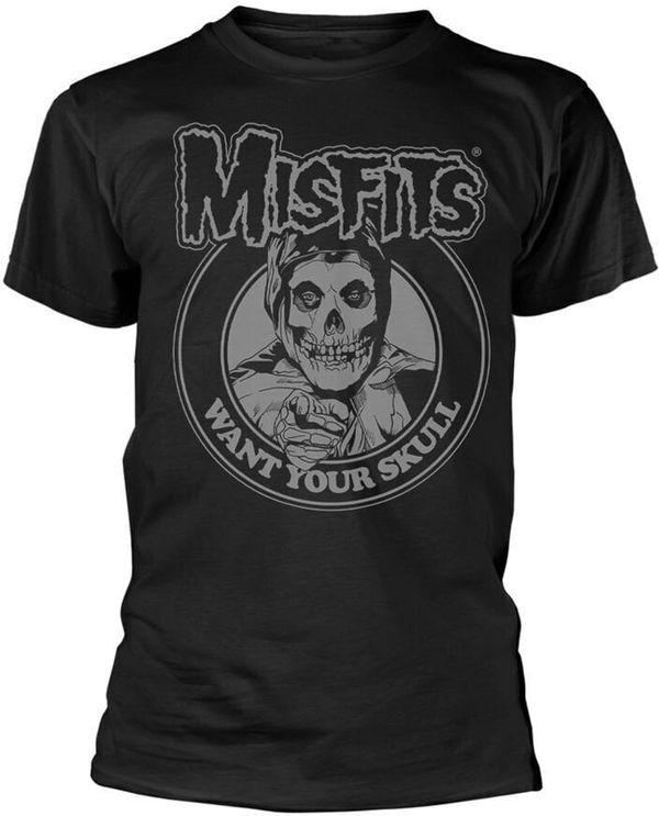 Misfits Misfits Majica Want Your Skull Unisex Black 2XL