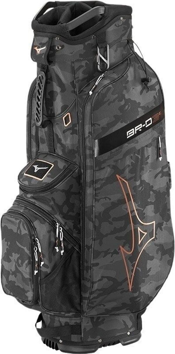 Mizuno Mizuno BR-D3 25 Black Camo/Copper Golf torba Cart Bag