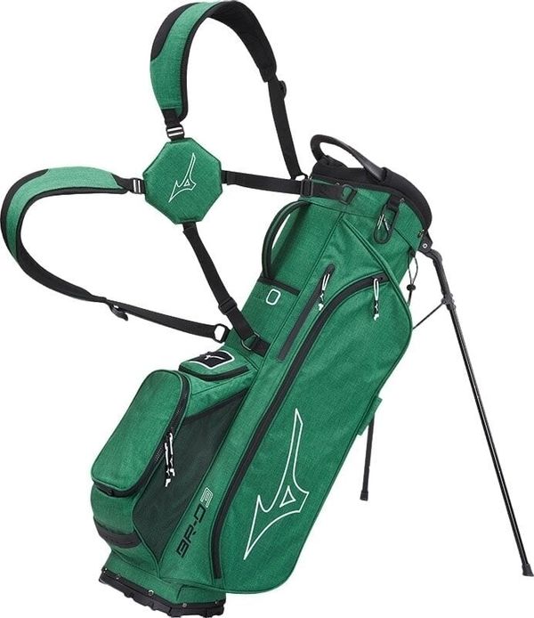 Mizuno Mizuno BR-D3 25 Golf torba Stand Bag Heathered Green