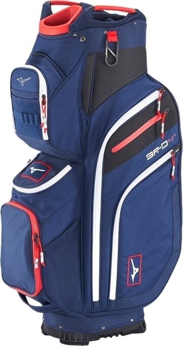 Mizuno Mizuno BR-D4 25 Navy/Red Golf torba Cart Bag