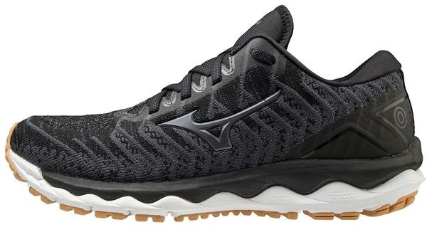 Mizuno Mizuno Wave Sky 4 Biscuit/Black/Metalic Shadow 38,5 Cestna tekaška obutev