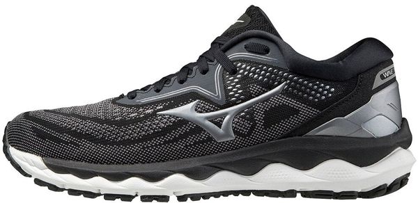 Mizuno Mizuno Wave Sky 4 Black/Quiet Shade/Cool Silver 36,5 Cestna tekaška obutev