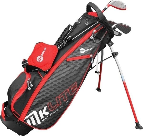 MKids Golf MKids Golf Lite Half Set Left Hand Red 53in - 135cm