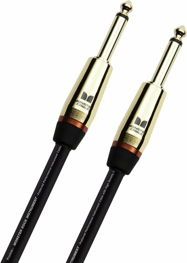 Monster Cable Monster Cable Prolink Rock 6FT Instrument Cable Črna 1,8 m Ravni - Ravni