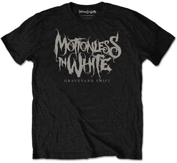 Motionless In White Motionless In White Majica Graveyard Shift Unisex Black L
