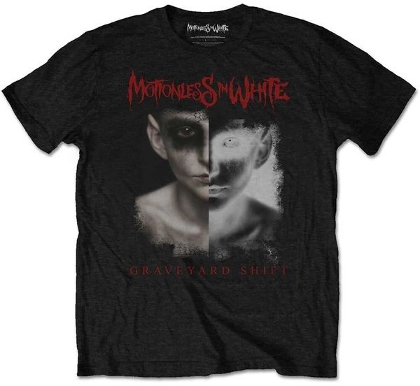 Motionless In White Motionless In White Majica Split Screen Unisex Black L