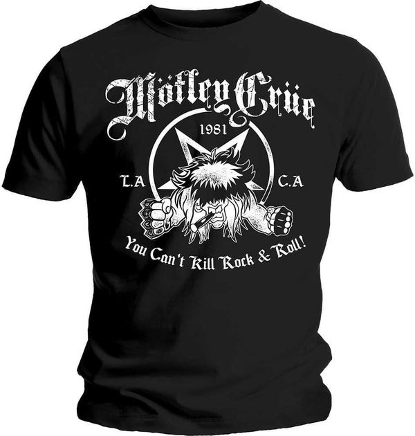 Motley Crue Motley Crue Majica You Can't Kill Rock & Roll Unisex Black S