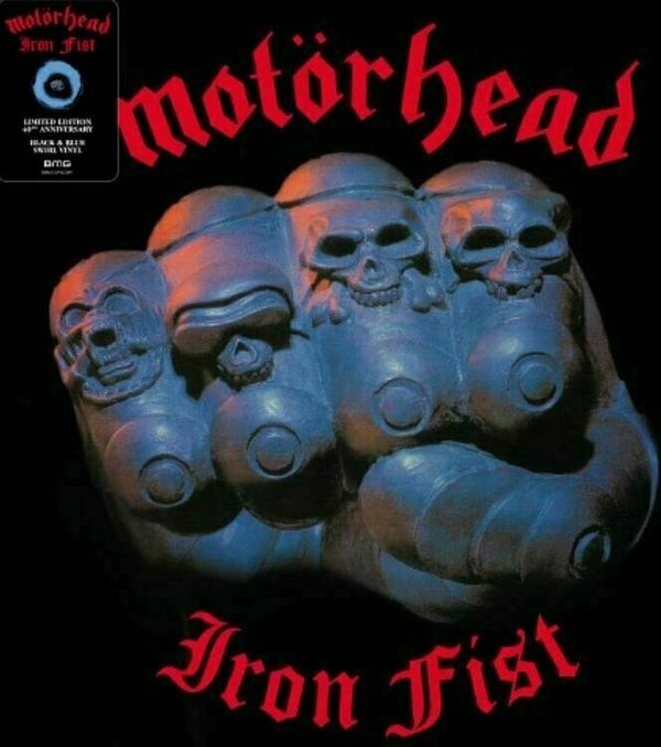 Motörhead Motörhead - Iron Fist (Black & Blue Swirl Vinyl) (LP)