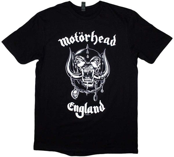 Motörhead Motörhead Majica England (Back Print) Unisex Black L