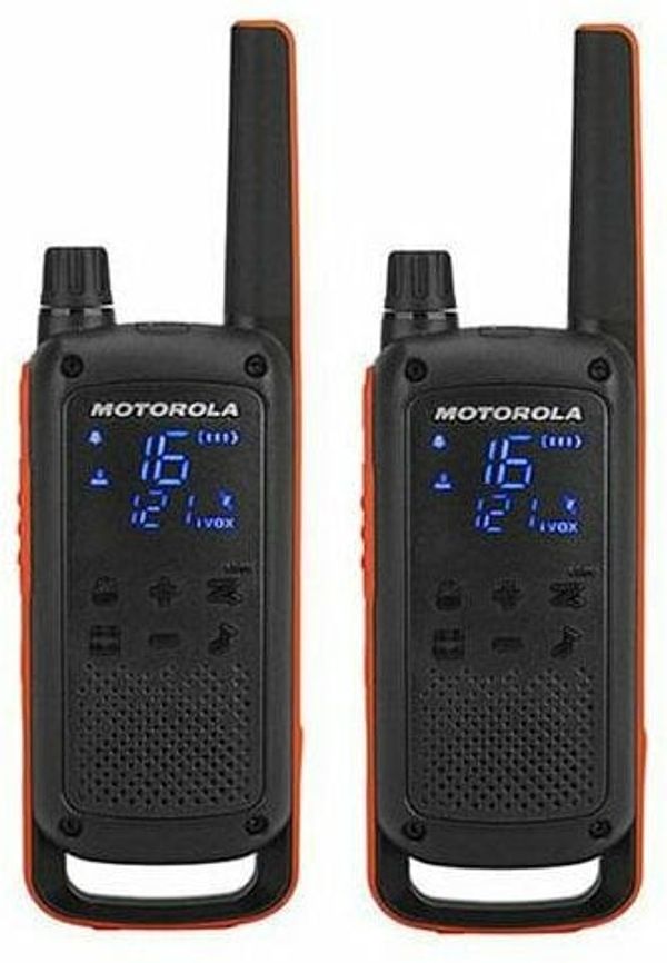 Motorola Motorola T82 TALKABOUT Black/Orange 2pcs