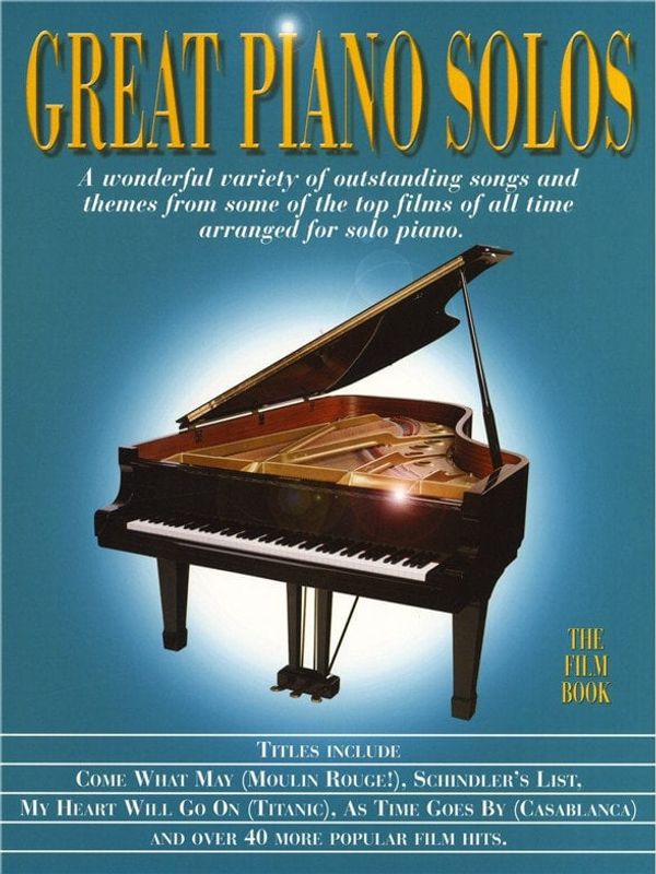 Music Sales Music Sales Great Piano Solos - The Film Book Notna glasba