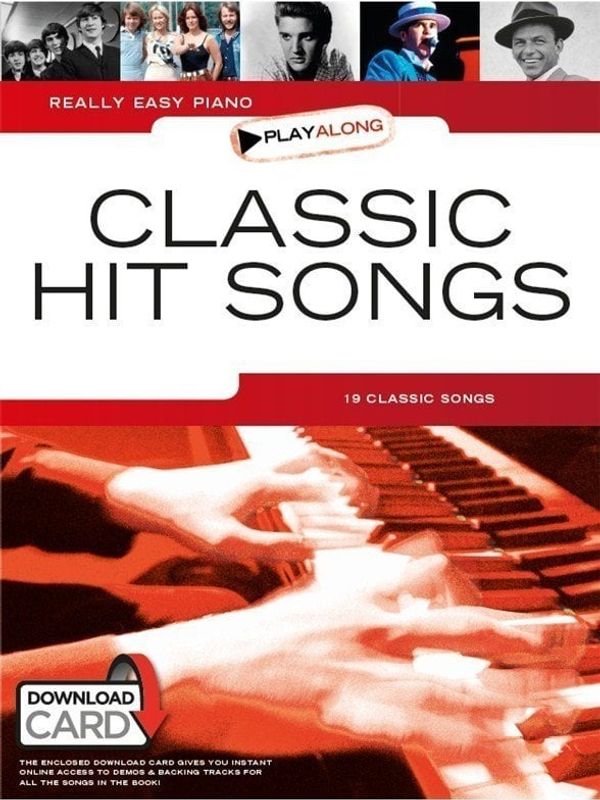 Music Sales Music Sales Really Easy Piano Playalong: Classic Hit Songs Note