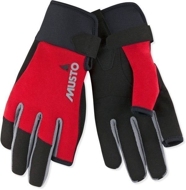 Musto Musto Essential Sailing Long Finger Glove True Red L