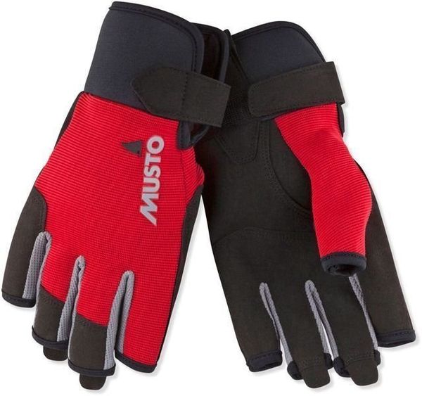 Musto Musto Essential Sailing Short Finger Glove True Red L