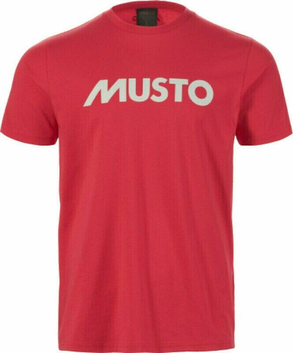 Musto Musto Essentials Logo Majica True Red L