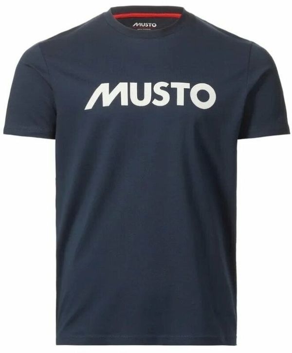 Musto Musto Logo Majica s kratkimi rokavi Navy S