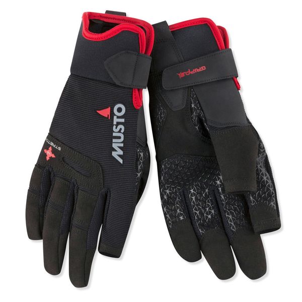 Musto Musto Performance Long Finger Glove Black M