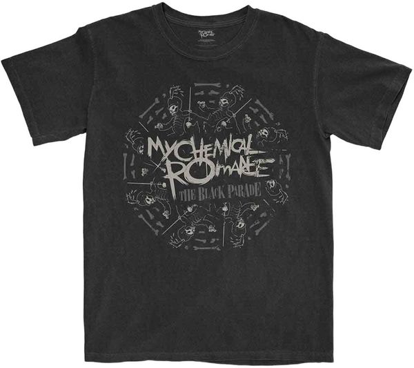 My Chemical Romance My Chemical Romance Majica Circle March Unisex Black XL