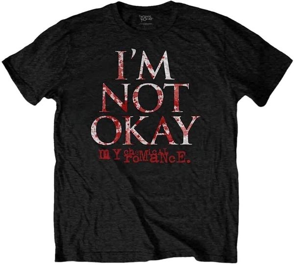 My Chemical Romance My Chemical Romance Majica I'm Not Okay Unisex Black 2XL