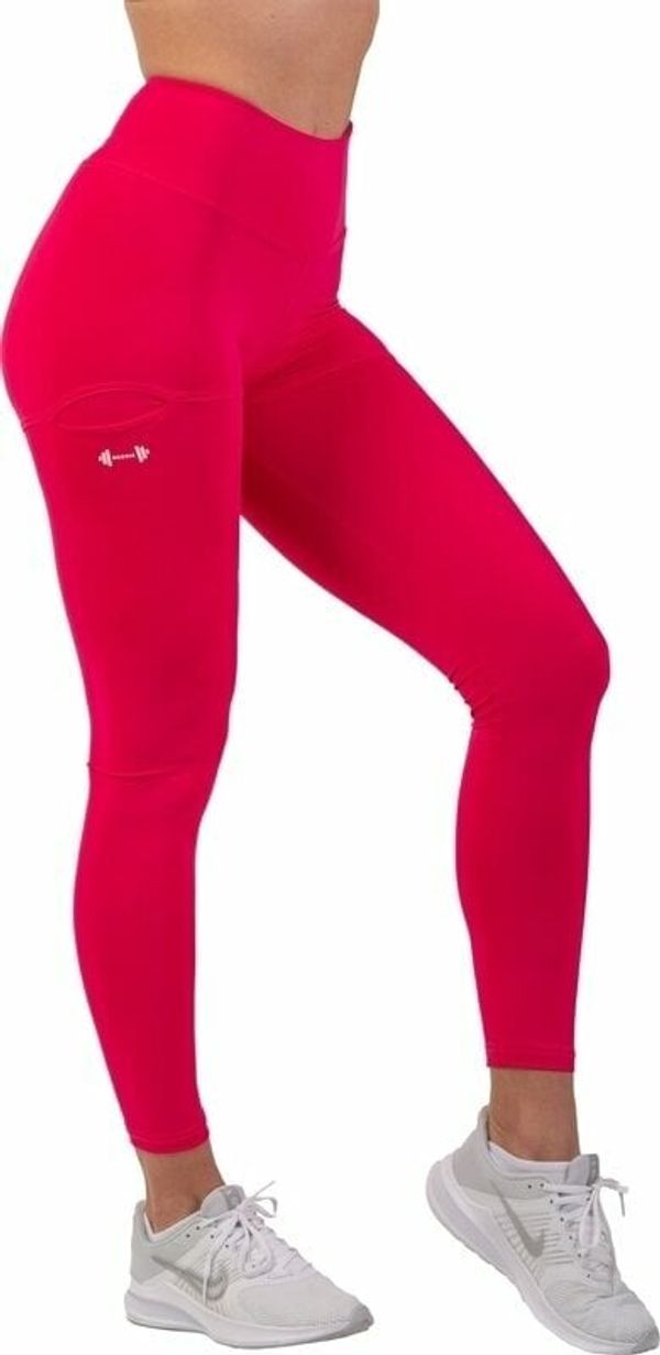 Nebbia Nebbia Active High-Waist Smart Pocket Leggings Pink XS Fitnes hlače