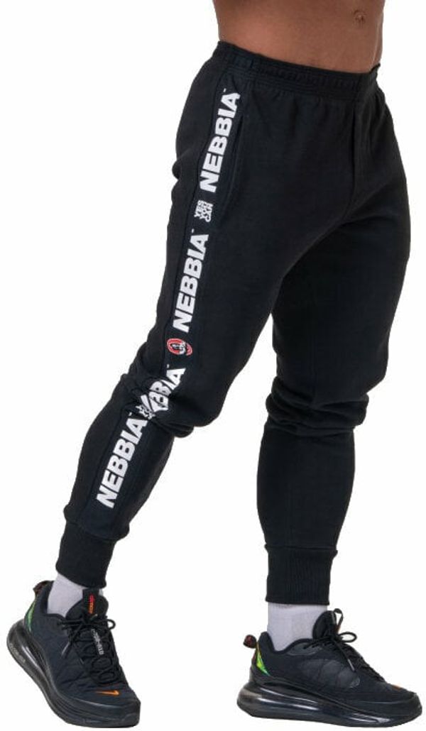 Nebbia Nebbia Golden Era Sweatpants Black L Fitnes hlače
