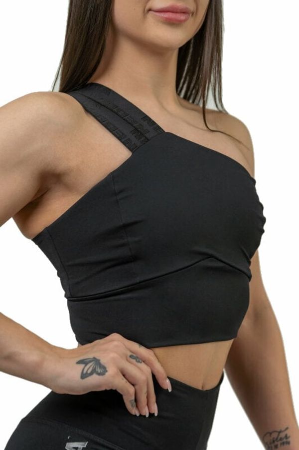 Nebbia Nebbia High Support Sports Bra INTENSE Asymmetric Black S Aktivno spodnje perilo