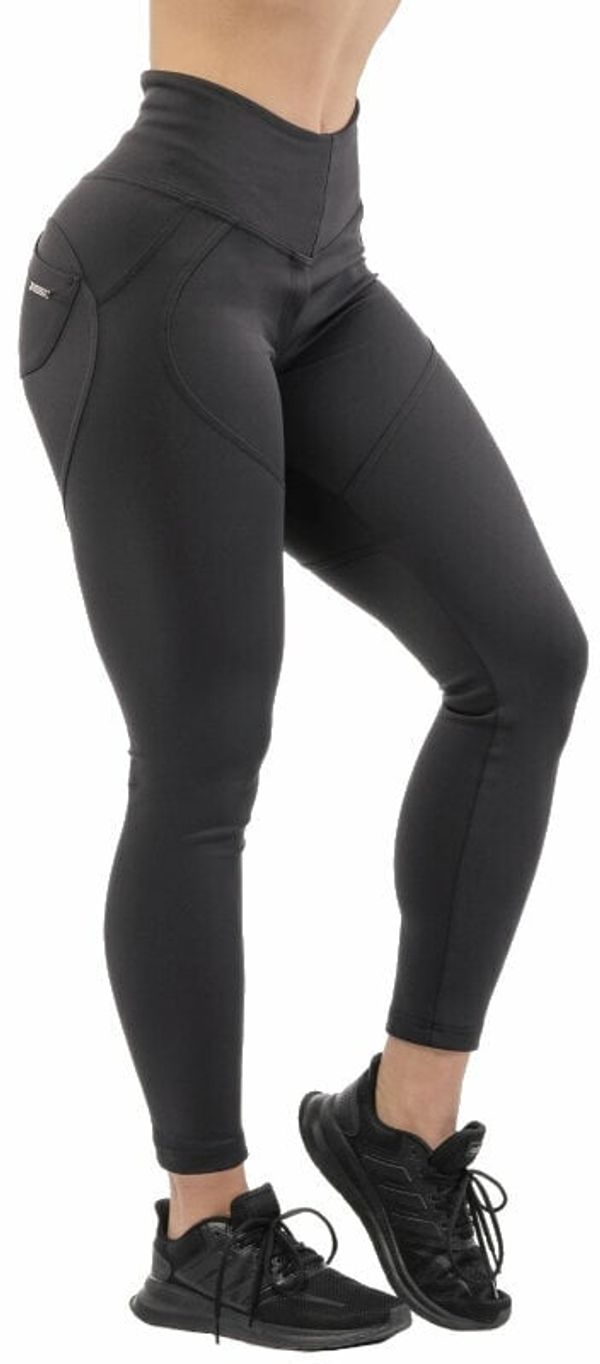 Nebbia Nebbia High Waist & Lifting Effect Bubble Butt Pants Black XS Fitnes hlače